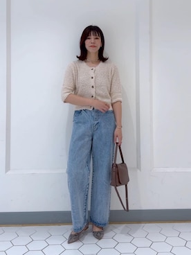 「アイテム（チョーカー）」を使った、yukaさん（レディース・170cm・40代）の夏コーディネート