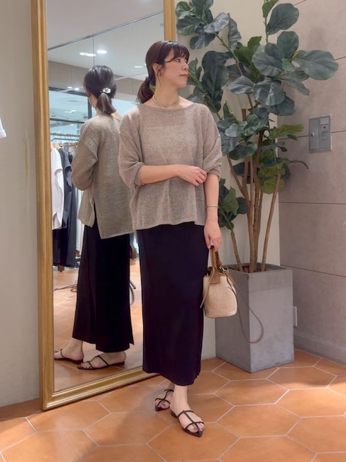 【存在感抜群◎】カラーフープイヤリング