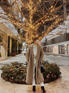 「ZARA（ザラ）のアイテム（パンプス、レッド系）」を使った、marino🪸🫧さん（レディース・156cm）の冬コーディネート