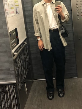 「MAATEE&SONS」｜tatsunokoさん（メンズ・165cm）の夏コーディネート