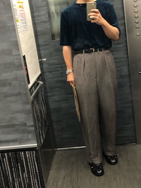 「MAATEE&SONS（マーティーアンドサンズ）のアイテム」を使った、tatsunokoさん（メンズ・165cm）の夏コーディネート