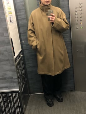 「le（ル）のアイテム」を使った、tatsunokoさん（メンズ・165cm）の冬コーディネート