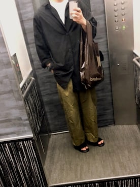 「united arrows」｜「アイテム（腕時計）」を使った、tatsunokoさん（メンズ・165cm）の夏コーディネート