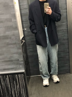 「COMOLI（コモリ）のアイテム」を使った、tatsunokoさん（メンズ・165cm）の春コーディネート