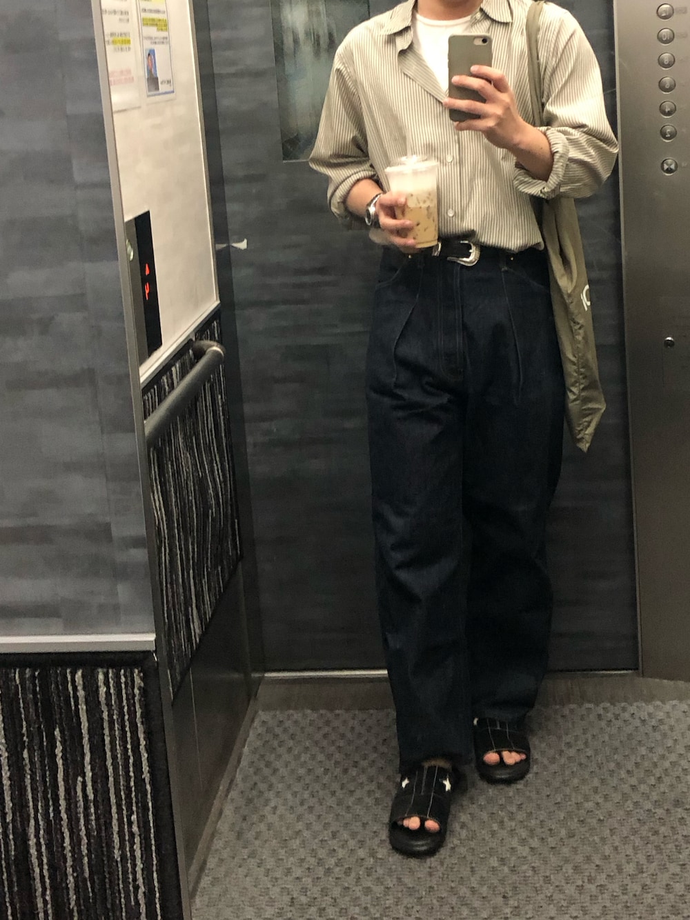 MONITALY モニタリー ウエスタン レザー ブラウン ベルト MONITALY ウエスタン レザー ベルト MONITALY（モニタリー）の