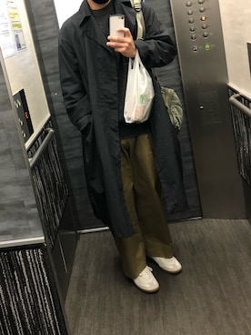 「MAATEE&SONS」｜tatsunokoさん（メンズ・165cm）の秋コーディネート