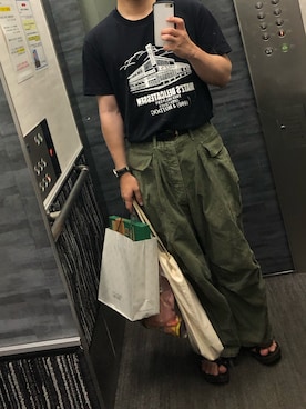 「MAATEE&SONS」｜tatsunokoさん（メンズ・165cm）の夏コーディネート