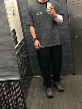 「ennoy」｜「アイテム（腕時計）」を使った、tatsunokoさん（メンズ・165cm）の夏コーディネート