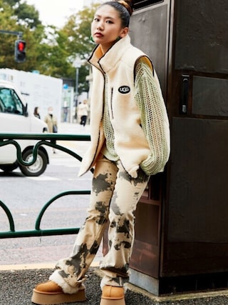 UGG ベスト 楽天市場】UGG ベスト シェルパ ジャケット メンズ アウター
