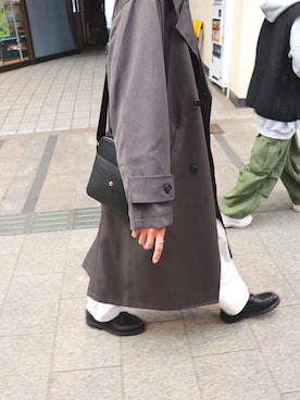 「PATRICK COX（パトリック・コックス）のアイテム（シューズ）」を使った、たぶみんさん（メンズ・170cm）の冬コーディネート