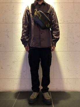 「diesel福岡」｜Y.さん（メンズ・174cm）の秋コーディネート