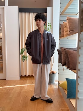 「URBAN RESEARCH DOORS（アーバンリサーチドアーズ）のpatagonia　Ms Isthmus Deck Jacket（テーラードジャケット）」を使った、もーり。さん（メンズ・174cm）の秋コーディネート