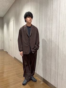 もりうちさん（メンズ・174cm）の春コーディネート