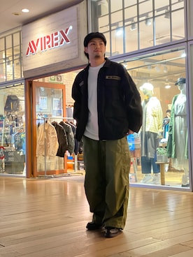 「軍物」｜Asai.Hirotoさん（メンズ・177cm）の春コーディネート