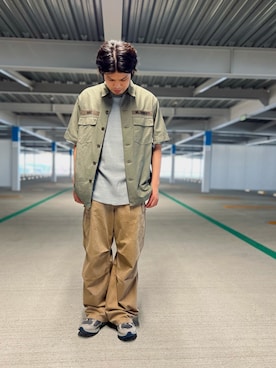 Asai.Hirotoさん（メンズ・177cm）の春コーディネート