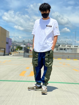 TYPE BLUE/タイプブルー】コンビネーション フライト パンツ