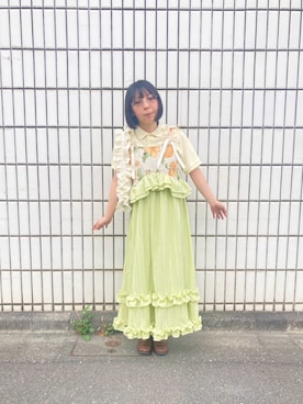 「F i.n.t（フィント）のアイテム」を使った、みさと🌷さん（レディース・150cm）の春コーディネート