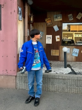 Naoyaさん（メンズ・163cm）の春コーディネート