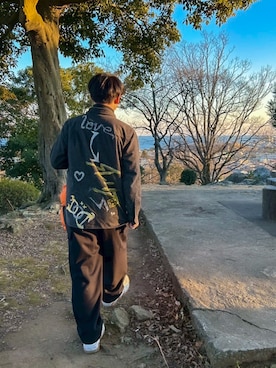 「RAGEBLUE（レイジブルー）のアイテム」を使った、Naoyaさん（メンズ・163cm）の春コーディネート