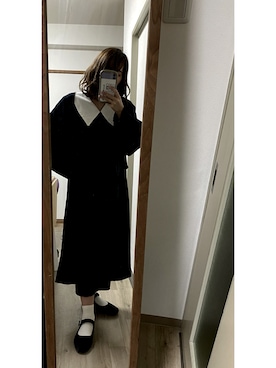 𝑁𝑎𝑛𝑎 ⸝⸝ @ さん(レディース・149cm)の冬コーディネート