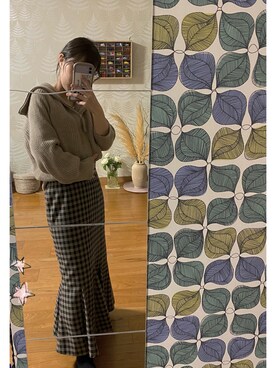 𝑁𝑎𝑛𝑎 ⸝⸝ @  さん（レディース・149cm）の冬コーディネート