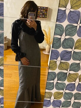 𝑁𝑎𝑛𝑎 ⸝⸝ @  さん（レディース・149cm）の冬コーディネート