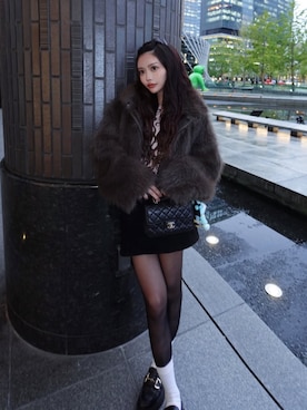 「ENVYM（アンビー）のアイテム」を使った、envym_officialさん（レディース・153cm）の秋コーディネート