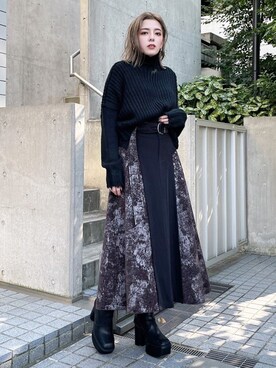 「ENVYM」｜envym_officialさん（レディース・160cm）の秋コーディネート