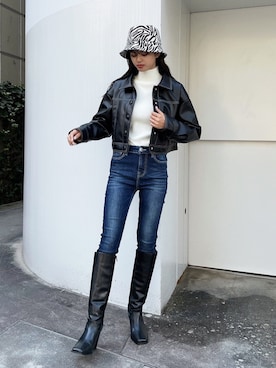 「ENVYM（アンビー）のアイテム」を使った、envym_officialさん（レディース・160cm）の秋コーディネート