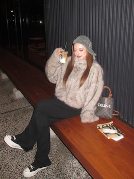 「ENVYM（アンビー）のアイテム」を使った、envym_officialさん（レディース・152cm）の秋コーディネート