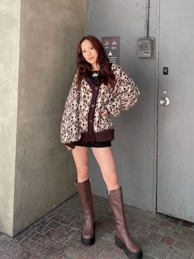 「ENVYM（アンビー）のアイテム」を使った、envym_officialさん（レディース・163cm）の冬コーディネート