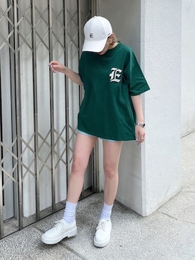 「ごきげんウィーク」｜「アイテム（その他シューズ）」を使った、envym_officialさん（レディース・160cm）の春コーディネート