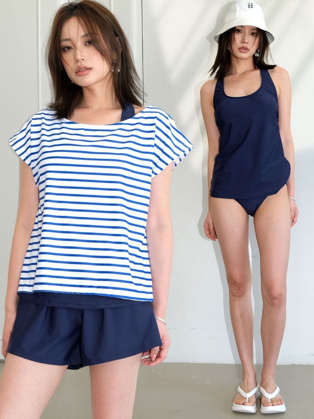 水着・ラッシュガード BEST BODY JAPAN OSYAREVO（オシャレボ）の「水着 レディース 体型カバー