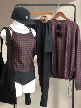 「OSYAREVO（オシャレボ）のアイテム」を使った、【公式】OSYAREVOさん（レディース・167cm）の秋コーディネート