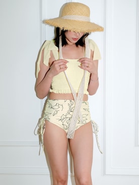 「アイテム（水着/着物・浴衣）」を使った、OSYAREVOさん（レディース・167cm）の秋コーディネート