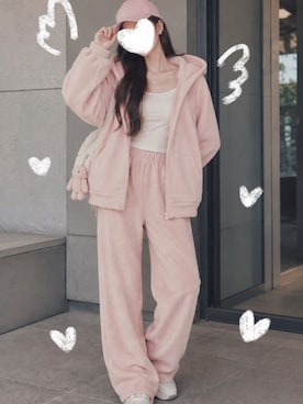 「OSYAREVO（オシャレボ）のアイテム」を使った、【公式】OSYAREVOさん（レディース・155cm）の秋コーディネート