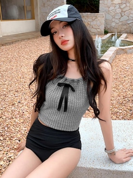 「OSYAREVO（オシャレボ）の【公式】インスタグラム（その他、その他）」を使った、【公式】OSYAREVOさん（レディース・165cm）の夏コーディネート