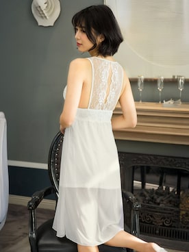 「アイテム（アンダーウェア）」を使った、OSYAREVOさん（レディース・166cm）の冬コーディネート