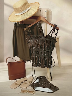 【公式】OSYAREVOさん（レディース・160cm）の春コーディネート