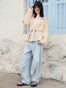 「OSYAREVO（オシャレボ）の【公式】インスタグラム（その他、その他）」を使った、【公式】OSYAREVOさん（レディース・160cm）の夏コーディネート