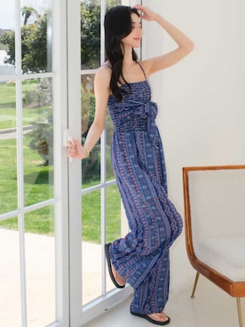 「アイテム（水着/着物・浴衣）」を使った、OSYAREVOさん（レディース・168cm）の秋コーディネート