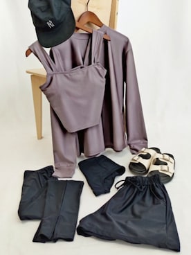 「アイテム（水着/着物・浴衣）」を使った、OSYAREVOさん（レディース・167cm）の秋コーディネート