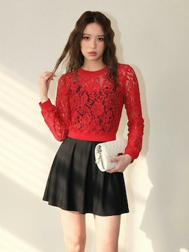 「セットアップスタイル」｜「アイテム（ワンピース/ドレス）」を使った、OSYAREVOさん（レディース・167cm）の冬コーディネート