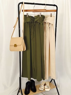 「OSYAREVO（オシャレボ）のアイテム（パンツ）」を使った、OSYAREVOさん（レディース・166cm）の秋コーディネート