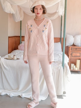 「アイテム（ルームウェア）」を使った、OSYAREVOさん（レディース・166cm）の秋コーディネート