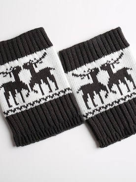 「アイテム（レッグウォーマー）」を使った、OSYAREVOさん（レディース・166cm）の秋コーディネート