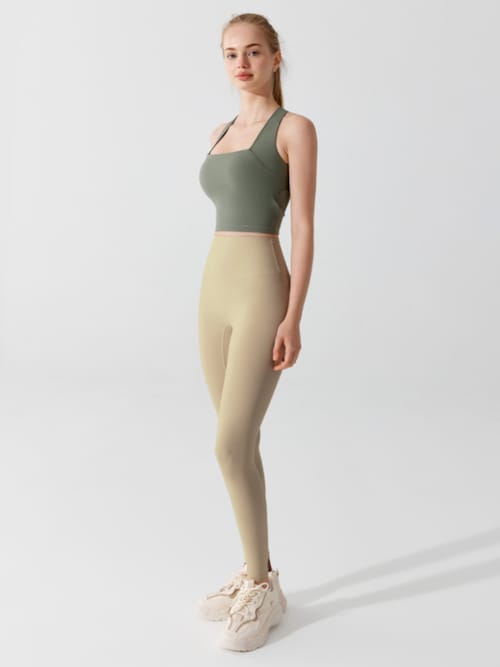 レディース フィットネス レギンス YOGA ハイウエスト フィットネス