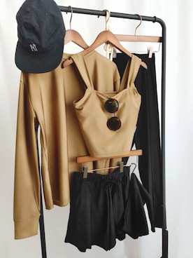 「アイテム（水着/着物・浴衣）」を使った、OSYAREVOさん（レディース・167cm）の秋コーディネート