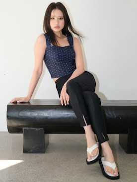 「アイテム（水着）」を使った、【公式】OSYAREVOさん（レディース・167cm）の春コーディネート