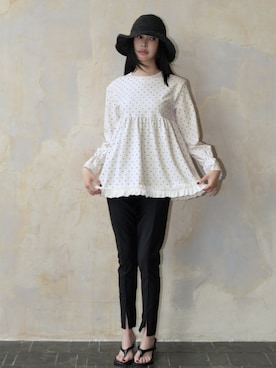 「OSYAREVO（オシャレボ）の【公式】インスタグラム（その他、その他）」を使った、【公式】OSYAREVOさん（レディース・165cm）の春コーディネート